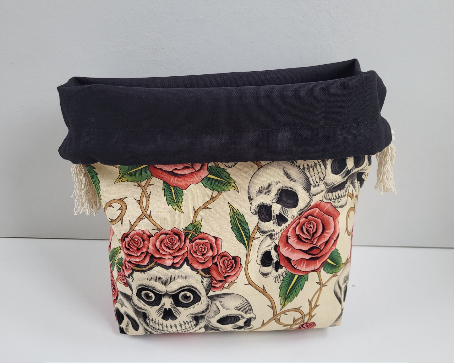 Skulls & Roses Project Bag