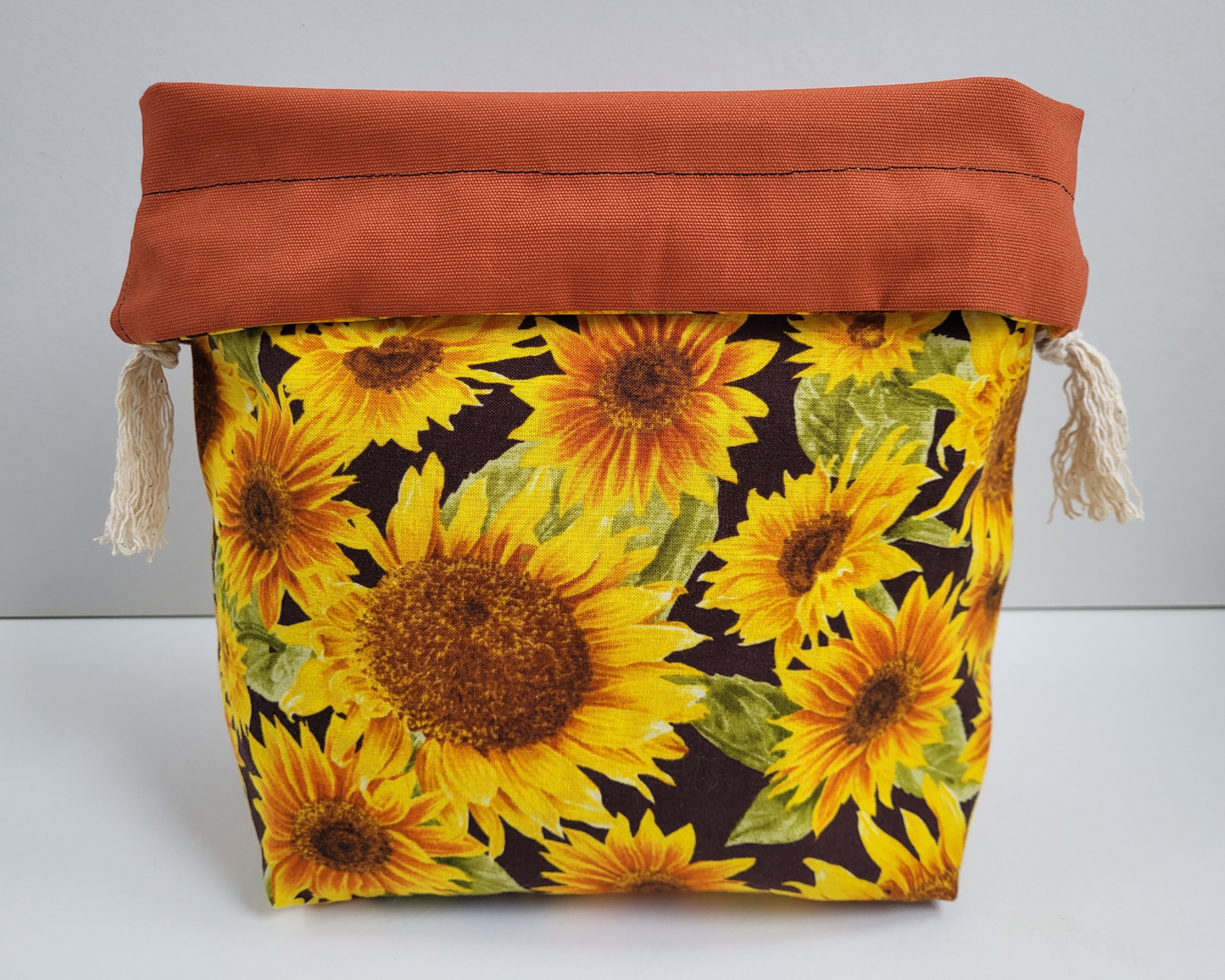 Sunflower Project Bag