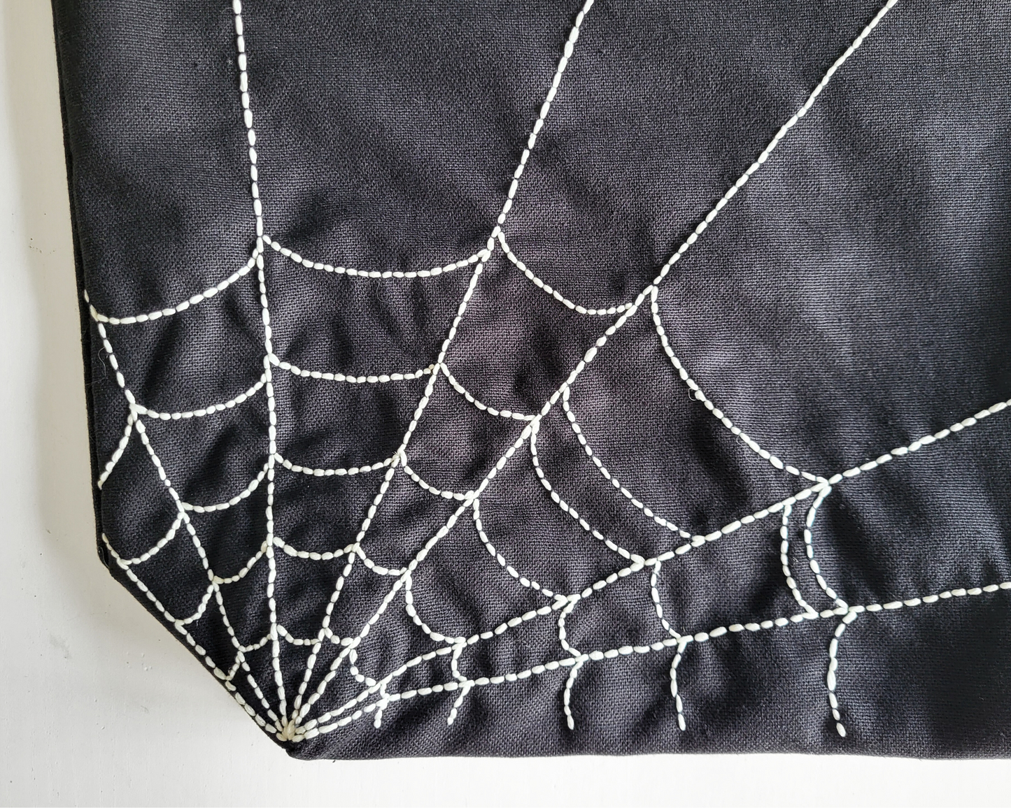 Glow In The Dark Spiderweb Project Bag