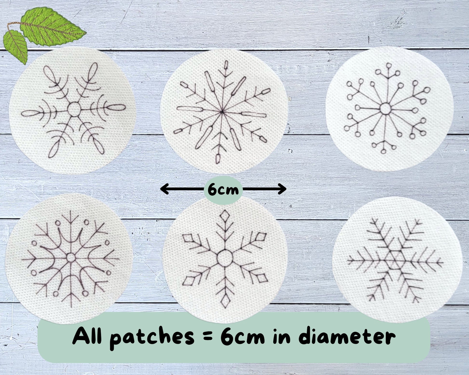 Christmas Stick and Stitch Embroidery Patterns, Embroidery